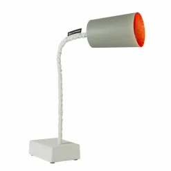 In-es.artdesign Moderne Tischlampen-Tischleuchte Paint T2 flexibler Zementschaft