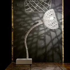 In-es.artdesign Design Tischlampen-Tischleuchte T2 mit flexiblem Vorbau