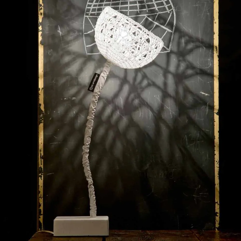 In-es.artdesign Design Tischlampen-Tischleuchte T2 mit flexiblem Vorbau