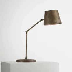 Il Fanale Vintage Tischlampen-Tischleuchte  Reporter im Industrie Design mit Schwenkarm