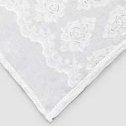 Viadurini Textile Runner-Tischläufer 100% Leinen mit Stickerei von Luxus-Design - Giuggiolo