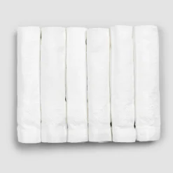 Viadurini Textile Servietten-Tischservietten von raffiniertem Design, 6 Stück Made in Italy - Virtu