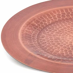 Viadurini Kitchen Küchenzubehör-Tischset aus massivem Kupfer grün oder brüniert 6 Stück 28 cm - Rocho