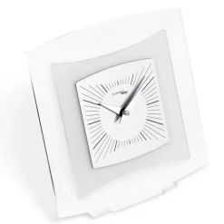 Viadurini Time Design Tischuhren-Tischuhr aus transparentem und Bisatin-Methacrylat, hergestellt in Italien – Glad