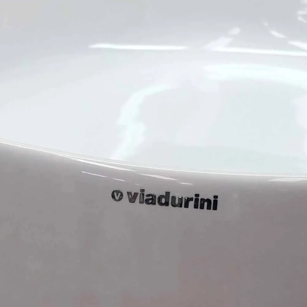 Viadurini Bathroom Wc-Toilettenbecken aus farbiger Keramik in modernem Design - Lauretta