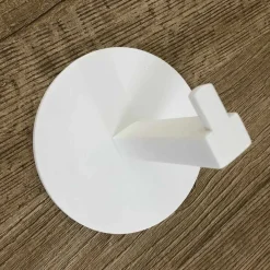 Viadurini Bathroom Toilettenpapierhalter-Toilettenpapierhalter aus weißem Corian oder mit schwarzem Einsatz, Made in Italy - Elono