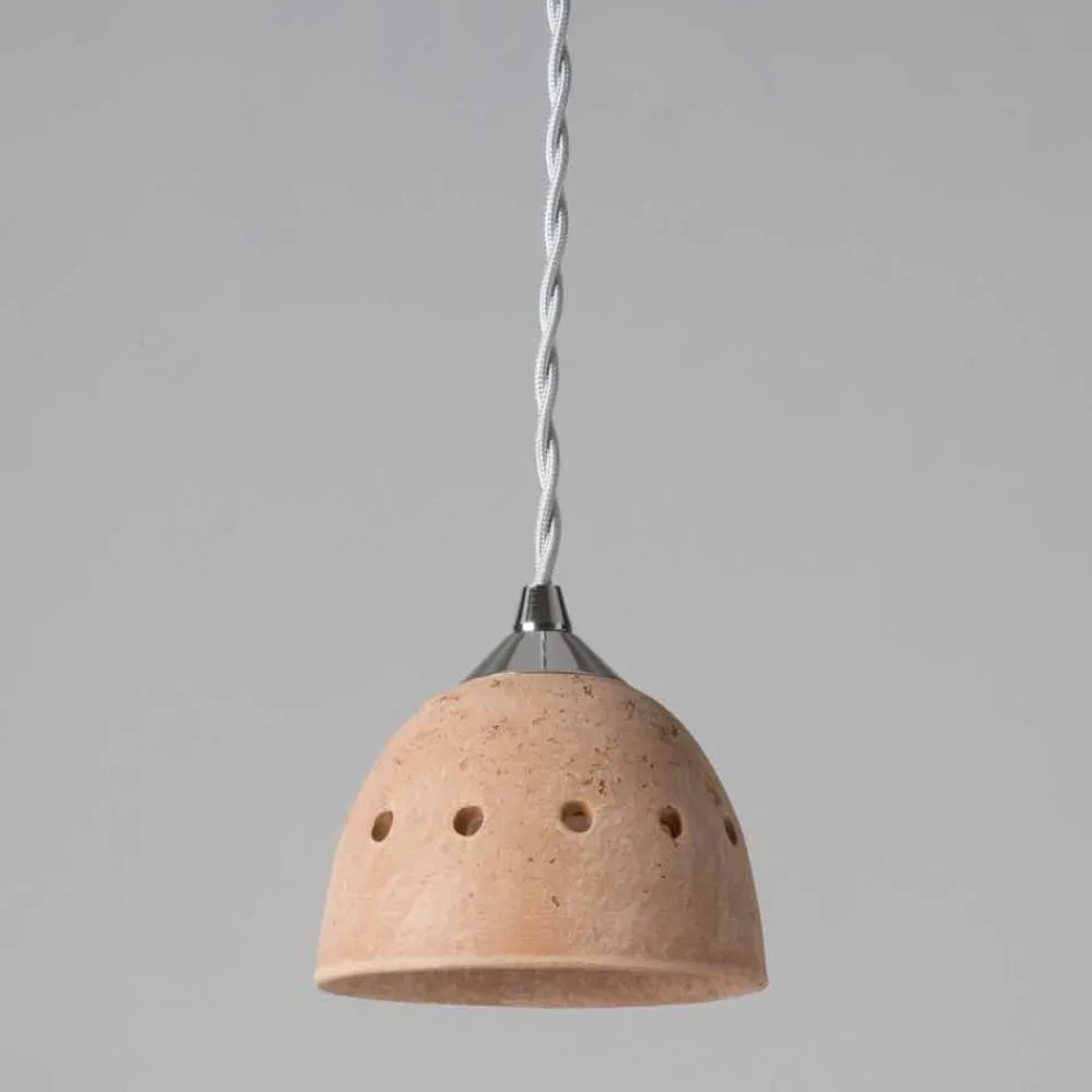 Toscot Pendelleuchten Vintage-Apuane Pendellampe ohne Rosette Made in Toscana