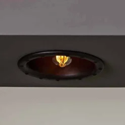 Toscot Vintage Deckenleuchten-Battersea Einbaustrahler groß Ø22,5 cm Made in Toskana