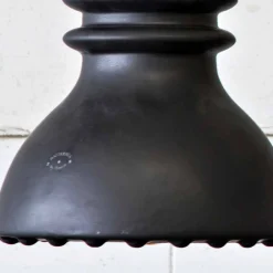 Toscot Pendelleuchten Vintage-Battersea Pendelleuchte Glockenform aus Keramik