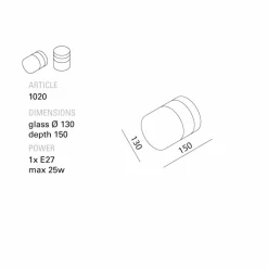 Toscot Vintage Wandleuchten-Chapeau! Handgefertigt Wandlampe / Deckenleuchter made in Toscana