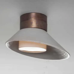 Toscot Vintage Wandleuchten-Chapeau! Wandlampe / Deckenleuchter made in Italy