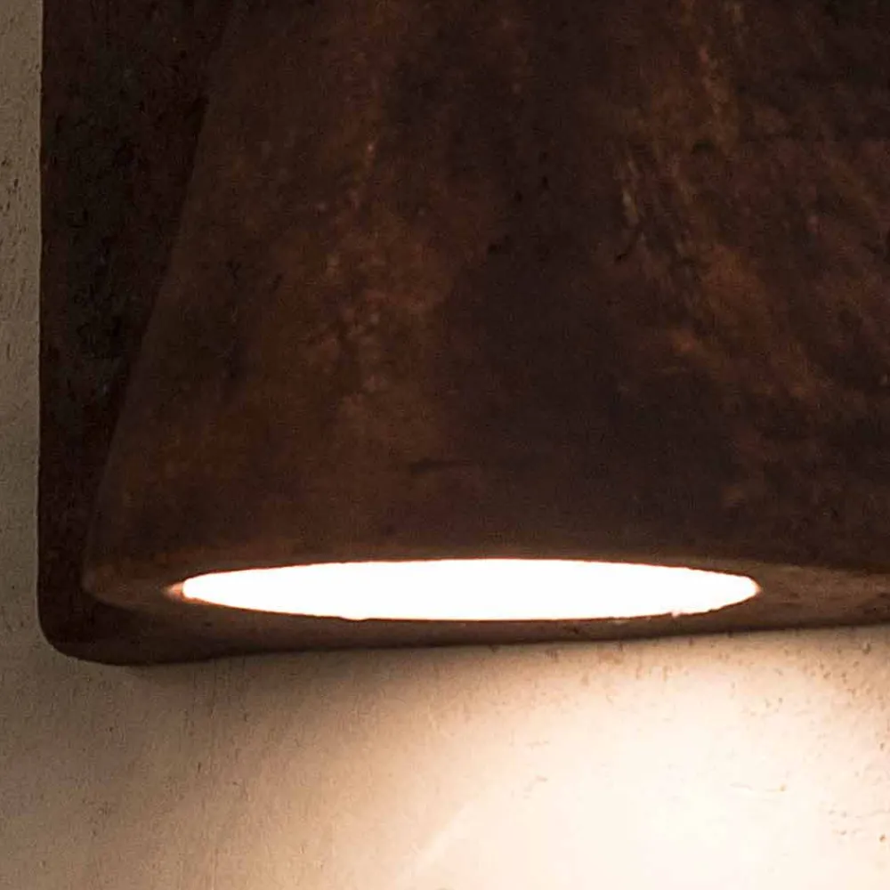 Toscot Garten-Wandlampen-Lido handgefertigte Wandlampe für den Innen- und Außenbereich made in Italy