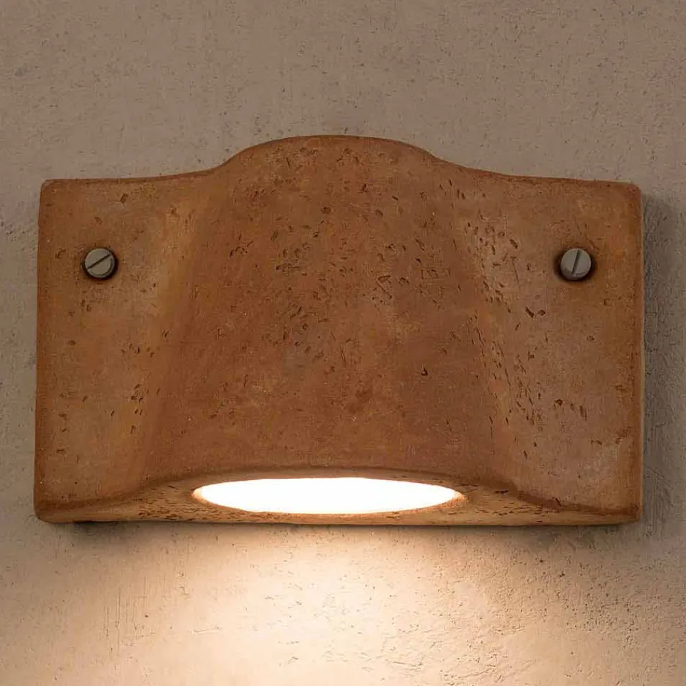 Toscot Garten-Wandlampen-Lido Wandleuchte für den Innen- und Außenbereich made in Italy