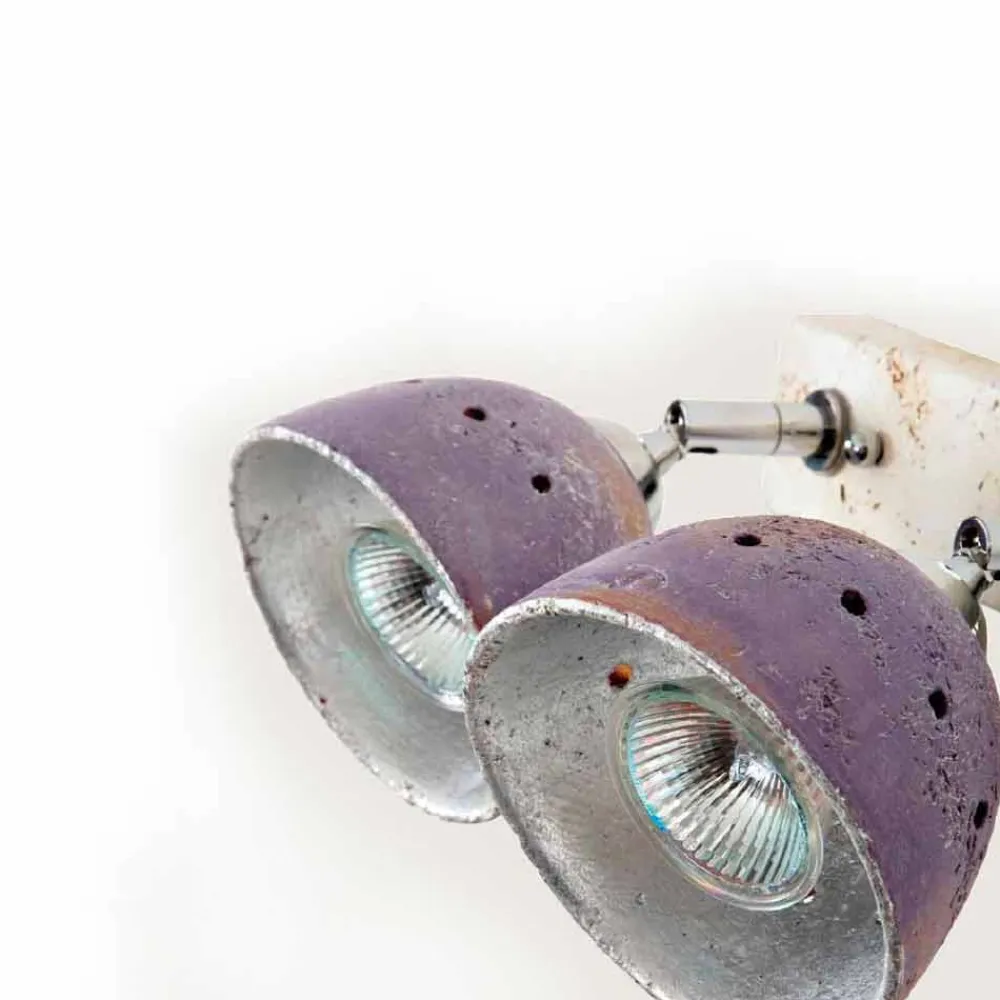 Toscot Vintage Wandleuchten-Noceto Deckenleuchte 2-flammig