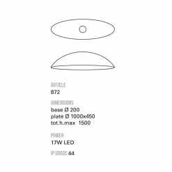 Toscot Moderne Pendelleuchten-Notorius ovalförmige Pendellampe made in Toskana
