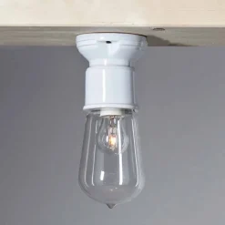 Toscot Vintage Deckenleuchten-Novecento moderne Deckenleuchte mit Glas