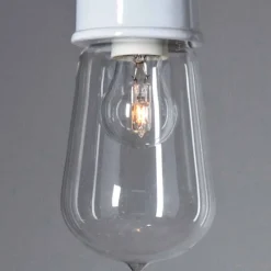 Toscot Vintage Deckenleuchten-Novecento moderne Deckenleuchte mit Glas