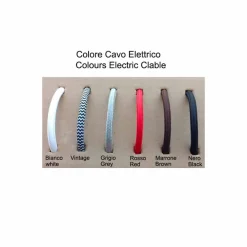 Toscot Pendelleuchten Vintage-Novecento 900S Pendellampe mit Rosette