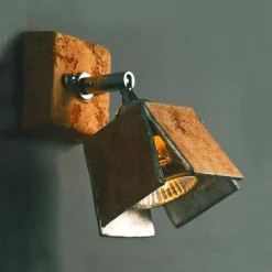 Toscot Vintage Wandleuchten-Piastra Deckenleuchte 1-flammig Made in Toscana