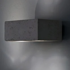 Toscot Garten-Wandlampen-Smith LED-Gartenwandleuchte aus Terrakotta, hergestellt in der Toskana