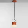 Toscot Moderne Pendelleuchten-Swing Pendelleuchte aus geblasenes Glas made in Toscana