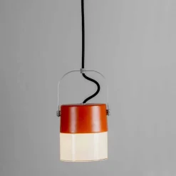 Toscot Moderne Pendelleuchten-Swing Pendelleuchte aus geblasenes Glas made in Toscana