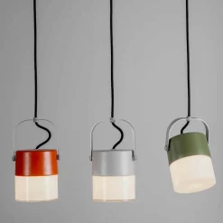 Toscot Moderne Pendelleuchten-Swing Pendelleuchte aus geblasenes Glas made in Toscana