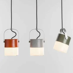 Toscot Moderne Pendelleuchten-Swing Pendelleuchte aus geblasenes Glas made in Toscana