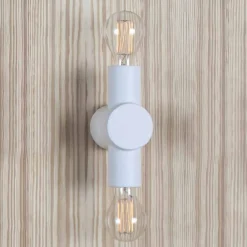 Toscot Vintage Wandleuchten-Taffic Wandlampe mit Metallsockel made in Toscana