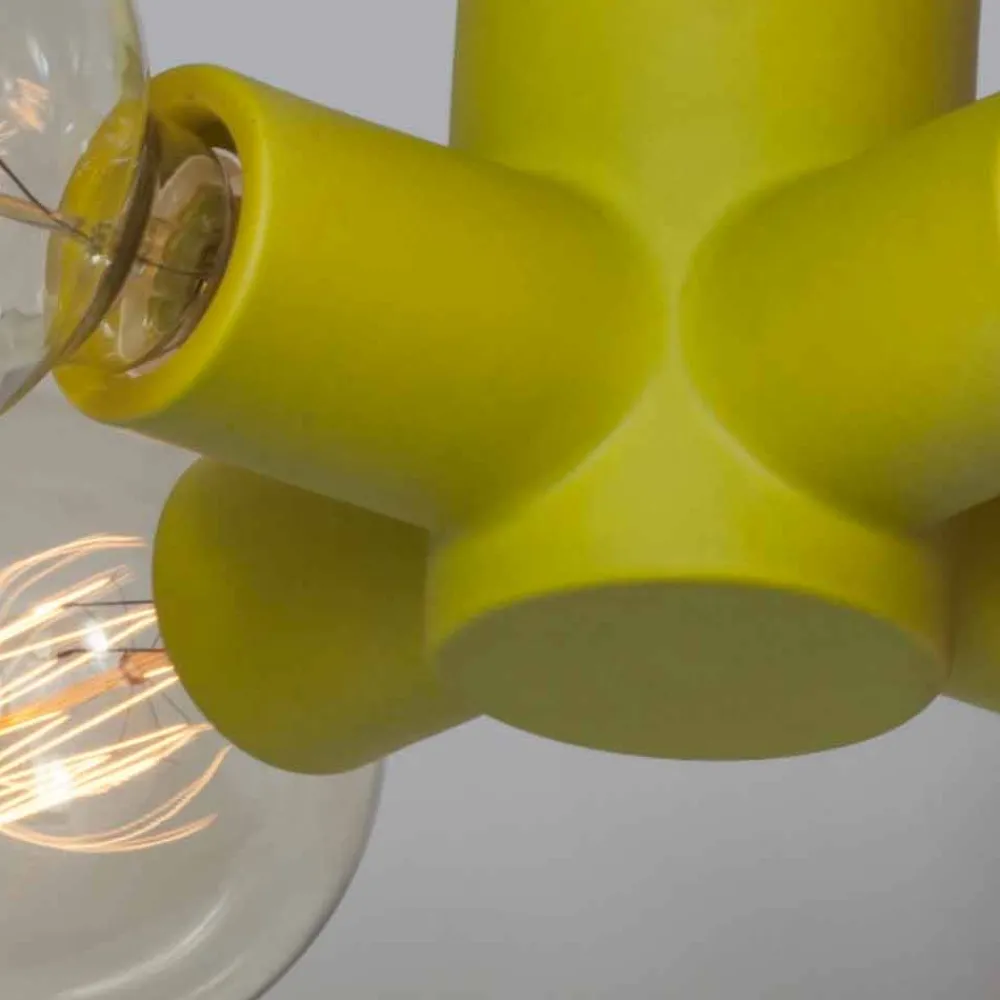 Toscot Designer Pendelleuchten-Traffic Pendelleuchte aus Keramik made in Toscana