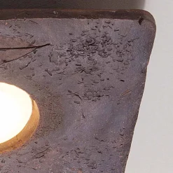 Toscot Klassische Wandleuchten-Vivaldi Design Wandlampe aus Terrakotta made in Italy