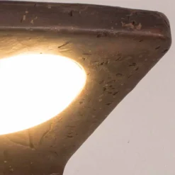 Toscot Vintage Wandleuchten-Vivaldi handgefertigte Wandlampe aus Terrakotta made in Italy