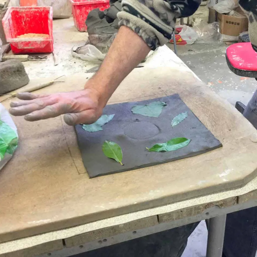 Toscot Klassische Wandleuchten-Vivaldi Wandlampe aus Terrakotta made in Italy