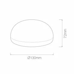 Viadurini Lighting Moderne Tischlampen-Tragbare 1W LED-Tischlampe mit USB-Aufladung 2 Stück - Zecchino