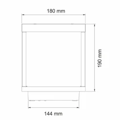 Viadurini Lighting Gartenlampion-Tragbarer Solar-LED-Strahler in Weiß, Schwarz oder Corten-Aluminium - Bettina