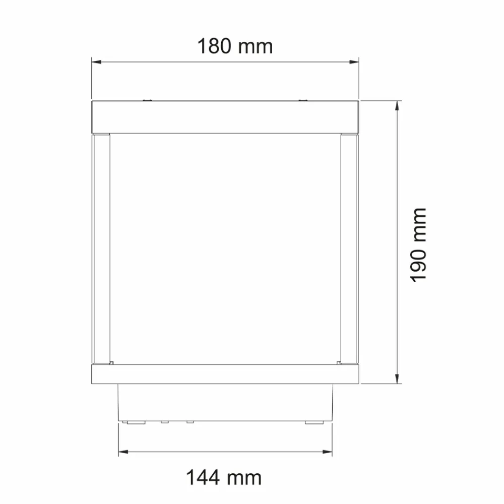 Viadurini Lighting Gartenlampion-Tragbarer Solar-LED-Strahler in Weiß, Schwarz oder Corten-Aluminium - Bettina
