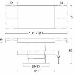 Viadurini Living Tisch Höhenverstellbar-Transformator Tisch aus Holz und Stahl Made in Italy - Demetro