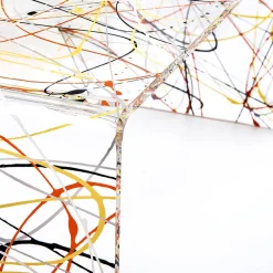 Viadurini Living Moderne Couchtische-Transparenter Couchtisch aus Plexiglas, hergestellt in Italien – Vichy