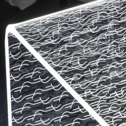 Viadurini Lighting Moderne Couchtische-Transparenter LED-leuchtender Couchtisch aus Acryl mit Lasergravur - Robiola