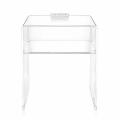 Viadurini Living Nachttische-Transparenter Nachttisch mit LED-beleuchtbarem Touch-Licht Adelia