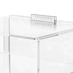 Viadurini Living Nachttische-Transparenter Nachttisch mit LED-beleuchtbarem Touch-Licht Adelia