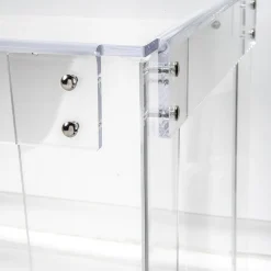 Viadurini Living Design Schreibtische-Transparenter Schreibtisch aus Plexiglas Modernes Design Made in Italy - Vichy