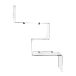 Viadurini Living Wandregale-Transparentes Objektregal aus Plexiglas, hergestellt in Italien – Mufasa