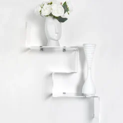 Viadurini Living Wandregale-Transparentes Objektregal aus Plexiglas, hergestellt in Italien – Mufasa