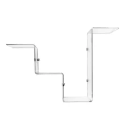 Viadurini Living Wandregale-Transparentes Objektregal aus Plexiglas, hergestellt in Italien – Mufasa