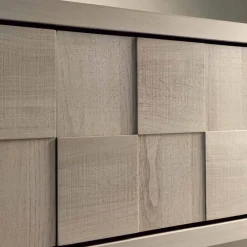 Viadurini Living Anrichte-3-türige Anrichte aus massives Nussholz in modernem Design Nensi