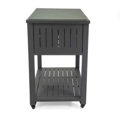 Viadurini in the Garden Gartenideen-Trolley für den Außenbereich aus lackiertem Aluminium mit verschiedenen Oberflächen - Hotel