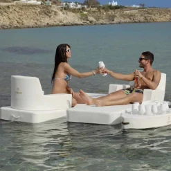 Trona Sessel Kunststoff-Basic schwimmender Sessel für modernen Pool in Italien hergestellt