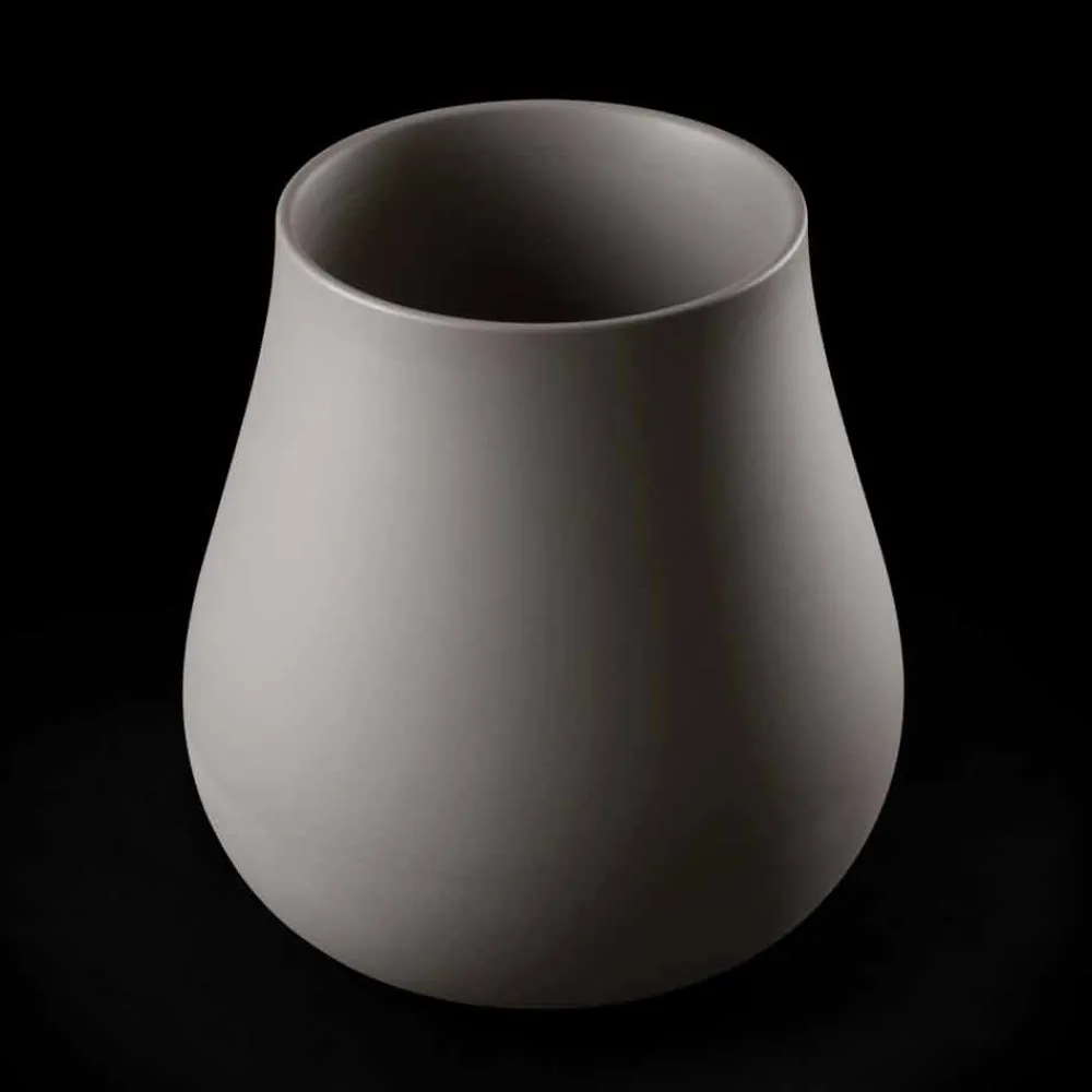 Viadurini Living Deko Vasen-Tropfenförmige dekorative Designvase aus Polyethylen Made in Italy - Monita