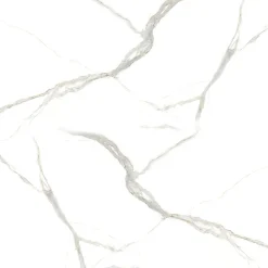 Viadurini Living Moderne Couchtische|Tulip Tische-Tulip Eero Saarinen H 41 Couchtisch aus Calacatta Michelangelo Keramik – Scarlet